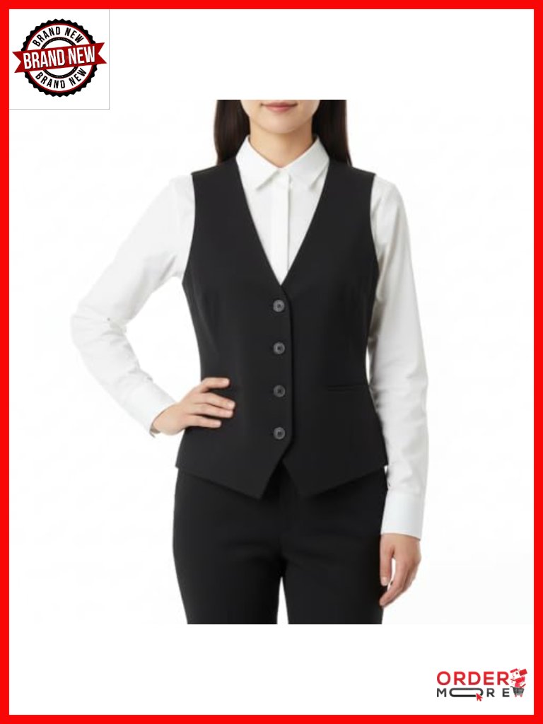 Plus Size Elegant Sleeveless Vest V-Neck Tank Top